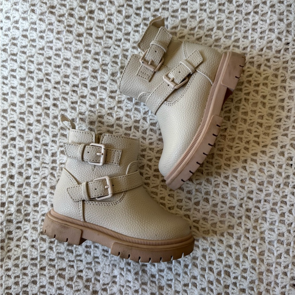 Cream Colored Boots